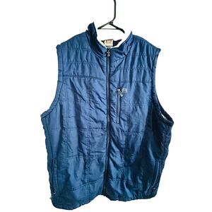 Avalanche (XL) Empire Men's Blue Insulated Vest Size Extra Large Winter Fall Ski